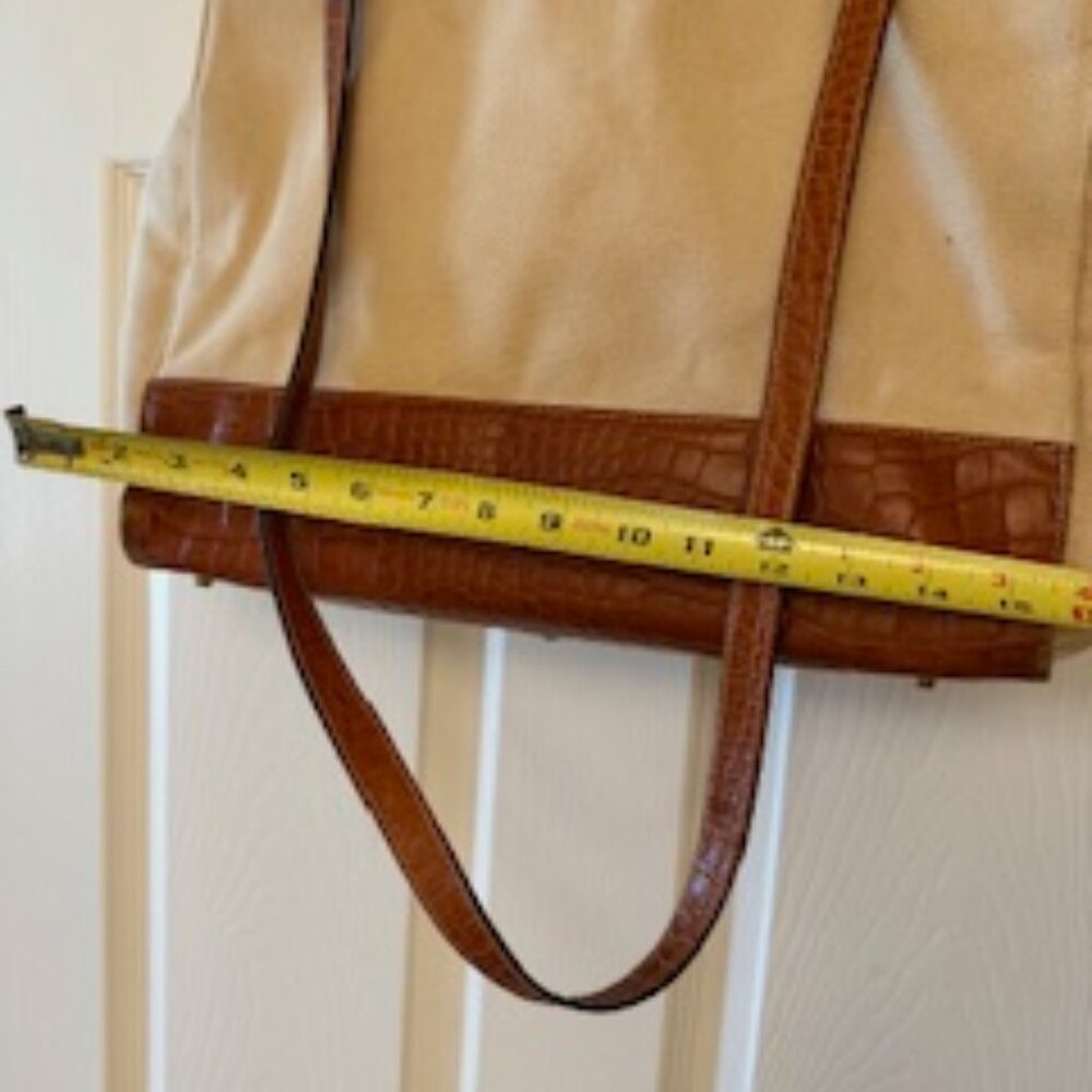 Saks Fifth Avenue VINTAGE tote/satchel - Picture 8 of 8